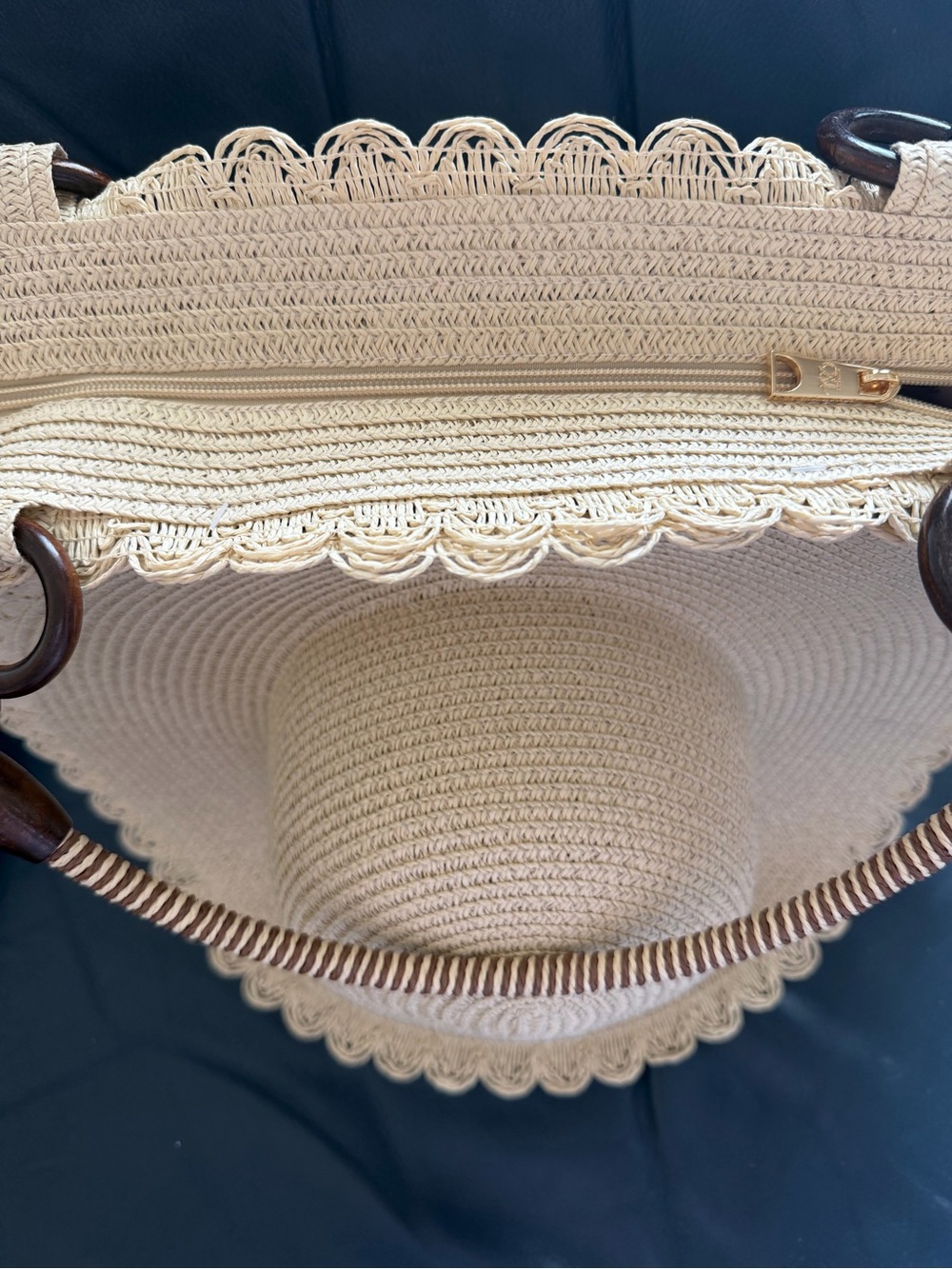 2 in 1 Paloma Straw Hat & Bag Matching Set ~ NWT - Picture 11 of 14